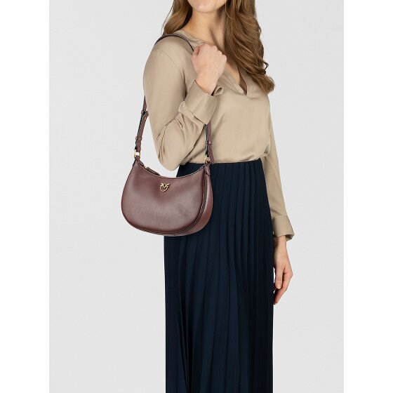 PINKO Half Moon Borsa a spalla Vera Pelle 26 cm