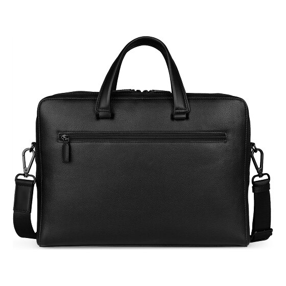 bugatti Black Valigetta Pelle 38 cm Scomparto per laptop