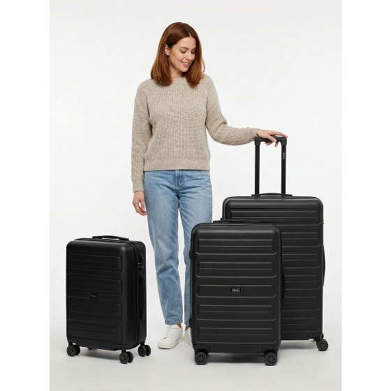 Redolz Essentials 08 3-SET 4 ruote Set di valigie 3 pezzi