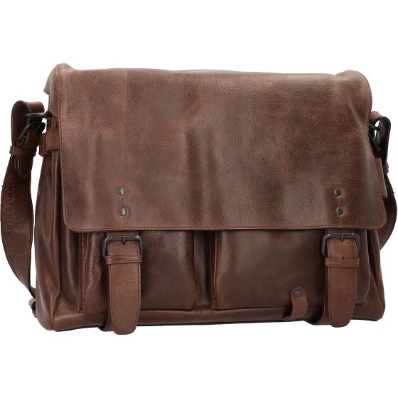 aunts & uncles The Workmates Workaholic cartella in pelle 40 cm scomparto per laptop