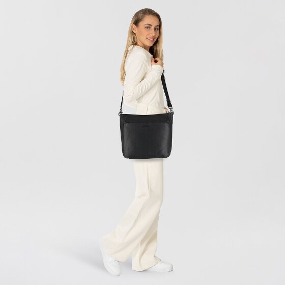 Mandarina Duck Mellow Leather Borsa a tracolla Vera Pelle 30 cm