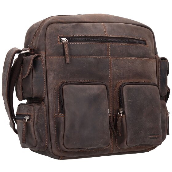 Greenland Nature Westcoast Borsa a tracolla in pelle 29 cm