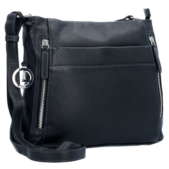 L.Credi Sabrina Borsa a tracolla in pelle 26 cm