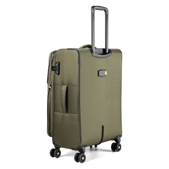 d&n Travel Line 9704 4 ruote Set di valigie 3 pezzi con piega di espansione