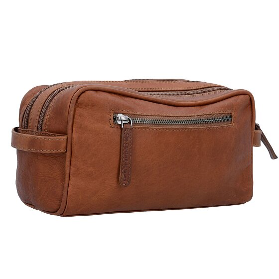 The Chesterfield Brand Wax Pull Up Borsa da toilette Pelle 24 cm