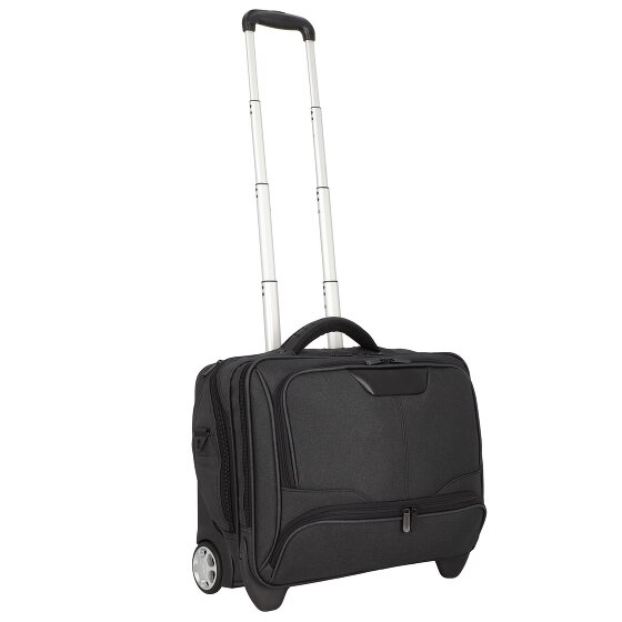 Dermata 2 ruote Carrello business 44 cm Scomparto per laptop