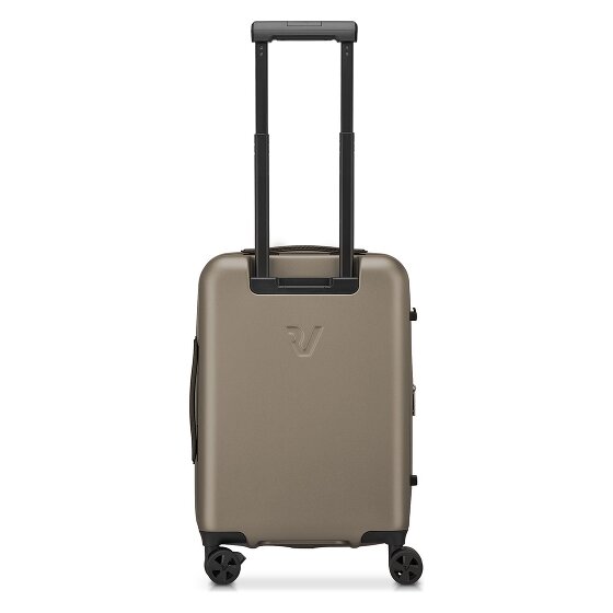 Roncato Florence Trolley da cabina a 4 ruote da 55 cm con scomparto per computer portatile a espansione