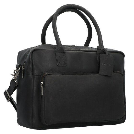 Burkely Cartella Mitch vintage in pelle 39 cm Scomparto per laptop