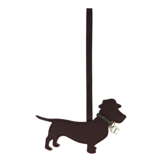 AIGNER Etichetta per borsa moda in pelle 12 cm