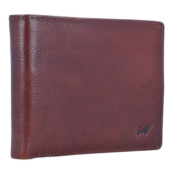 Braun Büffel Arezzo Portafoglio RFID in pelle 12 cm