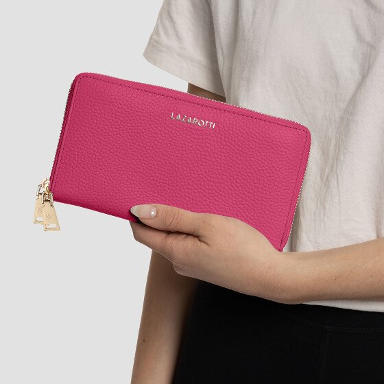 Lazarotti Bologna Leather Portafoglio Protezione RFID Pelle 20 cm