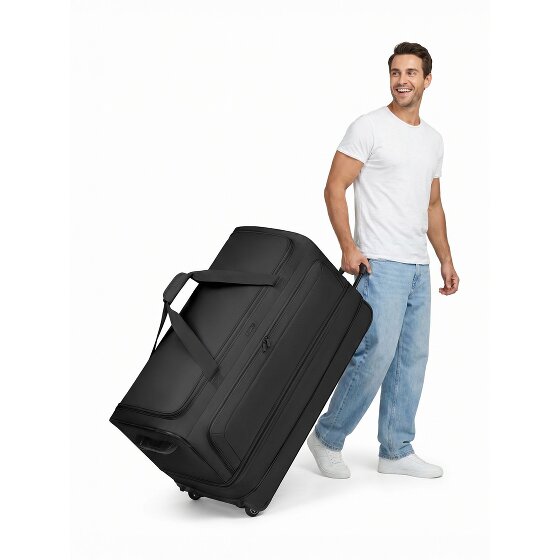Redolz Borsa da viaggio Duffle Essentials a 2 ruote 90 cm XXL con piega elastica di dimensioni speciali