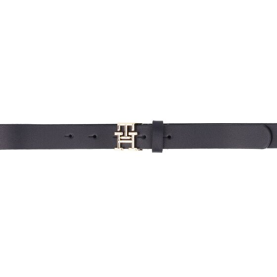 Tommy Hilfiger TH Logo Cintura Vera Pelle