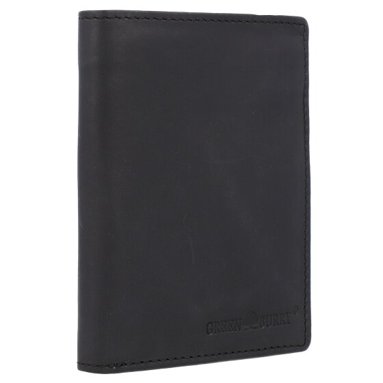 Greenburry Portafoglio vintage RFID in pelle 10 cm