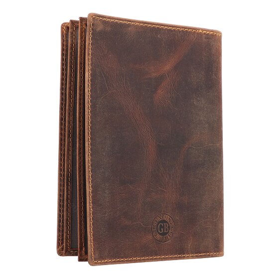 Greenburry Portadocumenti vintage in pelle 12 cm