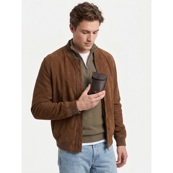 Golden Head Polo Portachiavi RFID in pelle 8 cm