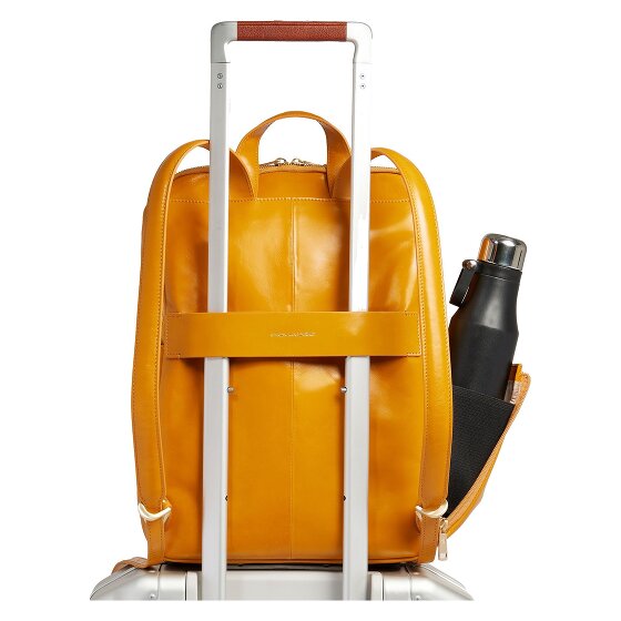 Piquadro Blue Square Zaino da giorno Protezione RFID Pelle 37 cm Scomparto per laptop