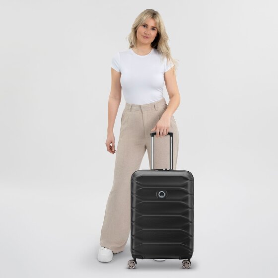 Delsey Paris Meteor 4 ruote Carrello 68 cm con piega di espansione