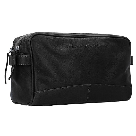 The Chesterfield Brand Wax Pull Up Borsa da toilette Pelle 29 cm
