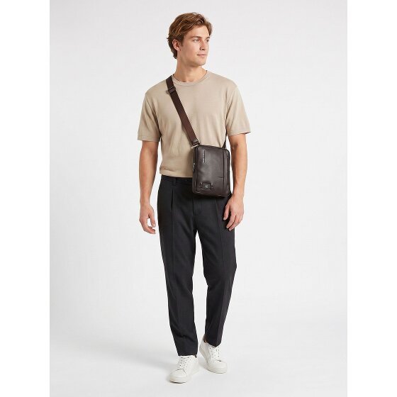 Piquadro Russel Borsa a tracolla Vera Pelle 27 cm
