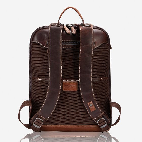 Jekyll & Hide Zaino Soho RFID in pelle 41 cm Scomparto per laptop