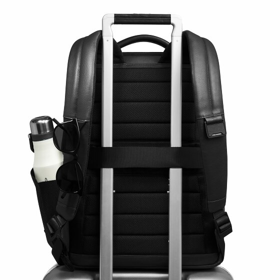 Piquadro Russel Zaino da giorno Protezione RFID Pelle 41 cm Scomparto per laptop