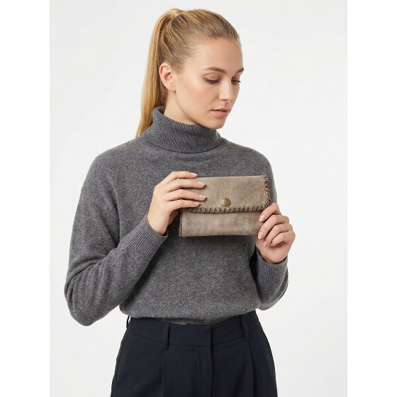 Campomaggi Mirta Portafoglio Protezione RFID Vera Pelle 15 cm