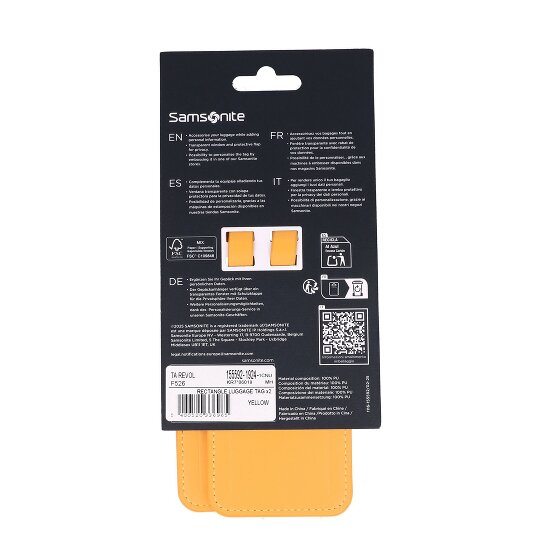 Samsonite Ta Revolution Etichetta per i bagagli 5 cm