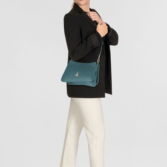 Patrizia Pepe Tris Borsa a spalla Vera Pelle 28 cm