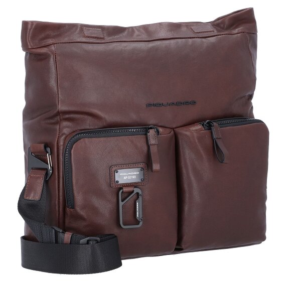 Piquadro Harper borsa a tracolla in pelle 34 cm scomparto per laptop