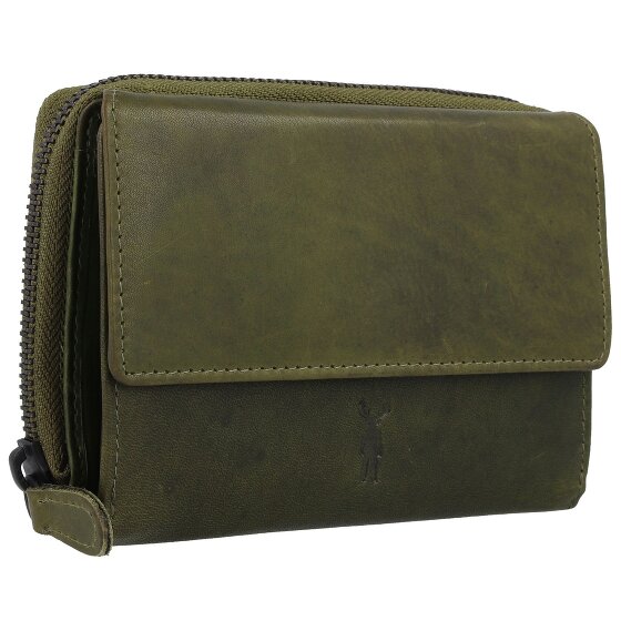 Jack Kinsky Risör Portafoglio Protezione RFID Pelle 14 cm