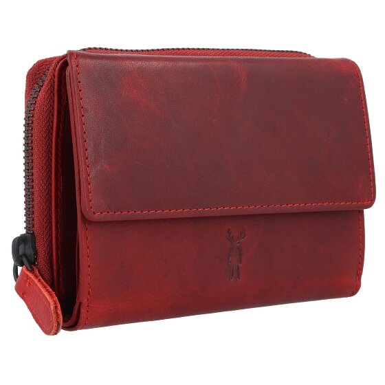 Jack Kinsky Risör Portafoglio Protezione RFID Pelle 14 cm