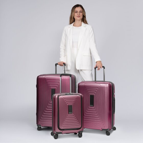 Redolz Essentials 14 4 ruote Set di valigie 3 pezzi con piega di espansione