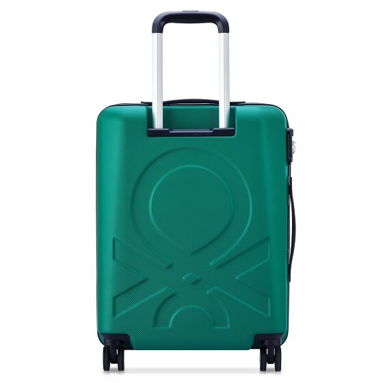 Delsey Paris x United Colors of Benetton Fabrica Carrello da cabina a 4 ruote 55 cm