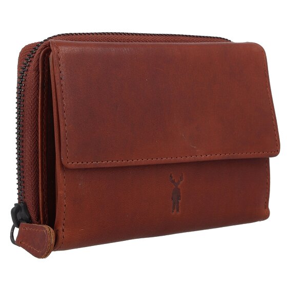 Jack Kinsky Risör Portafoglio Protezione RFID Pelle 14 cm