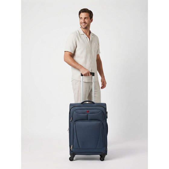 Wenger Beaumont 4 ruote Carrello M 67 cm con piega di espansione