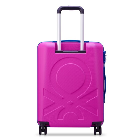 Delsey Paris x United Colors of Benetton Fabrica Carrello da cabina a 4 ruote 55 cm