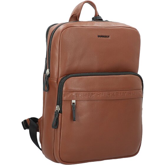 Burkely Zaino Bold Bobby in pelle 40 cm Scomparto per laptop