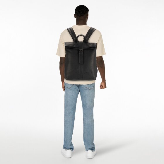 Jack Kinsky Porto Zaino da giorno Pelle 37 cm Scomparto per laptop
