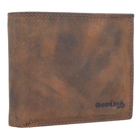 Greenland Nature Montenegro Portafoglio RFID in pelle 12 cm