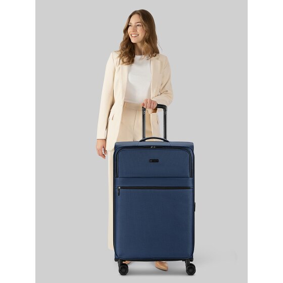 bugatti Valencia Soft 4 ruote Carrello L 75 cm con piega di espansione