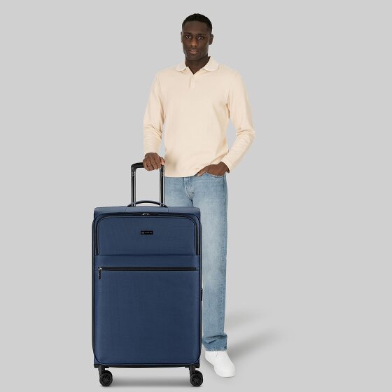 bugatti Valencia Soft 4 ruote Carrello L 75 cm con piega di espansione