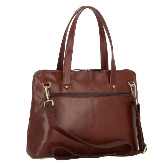 Leonhard Heyden Cambridge Borsa a tracolla in pelle 41 cm Scomparto per laptop