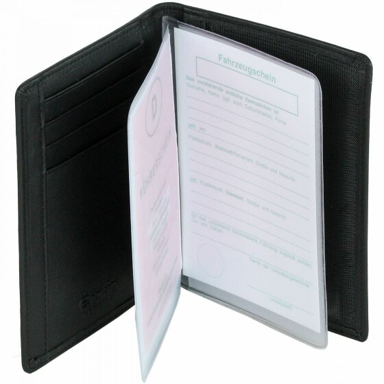 Esquire Logo ID Case in pelle 9 cm