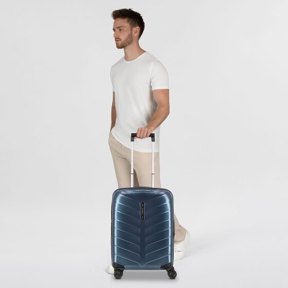Samsonite Attrix 4 ruote Carrello della cabina 55 cm con piega di espansione