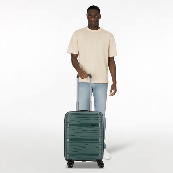 d&n Travel Line 4300 4 ruote Carrello della cabina S 55 cm