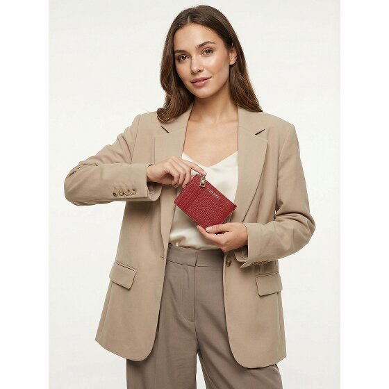 Lazarotti Bologna Portachiavi in pelle Portacarte in pelle 11,5 cm con scomparto per air tag