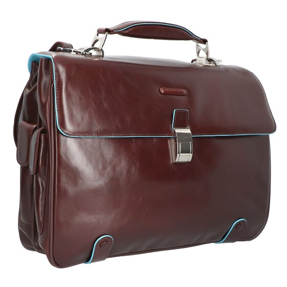Piquadro Blue Square Briefcase I Pelle 44 cm Scomparto per laptop