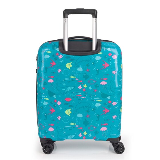 Gabol Acqua 4 ruote Carrello della cabina 55 cm