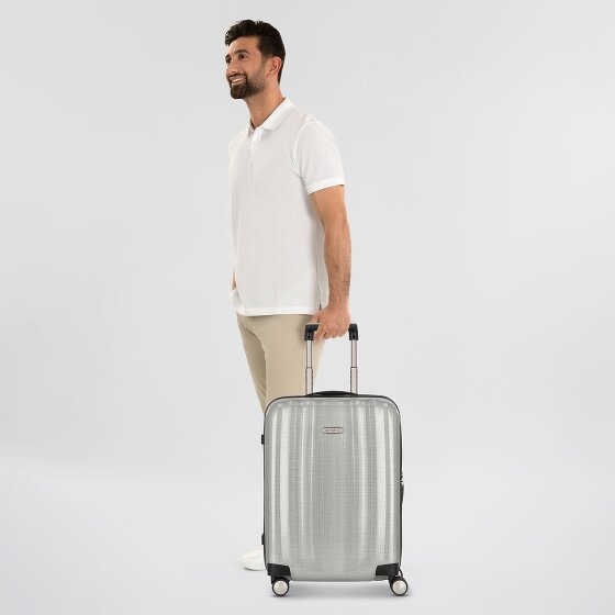 Samsonite Lite Cube Spinner Trolley da cabina a 4 ruote 55 cm Samsonite Lite Cube Spinner Trolley da cabina a 4 ruote 55 cm